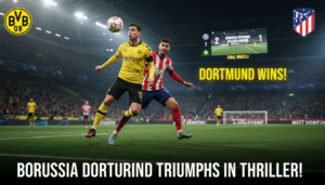 Kết Quả Dortmund vs Atletico Madrid: Rượt Đuổi 6 Bàn Kịch Tính