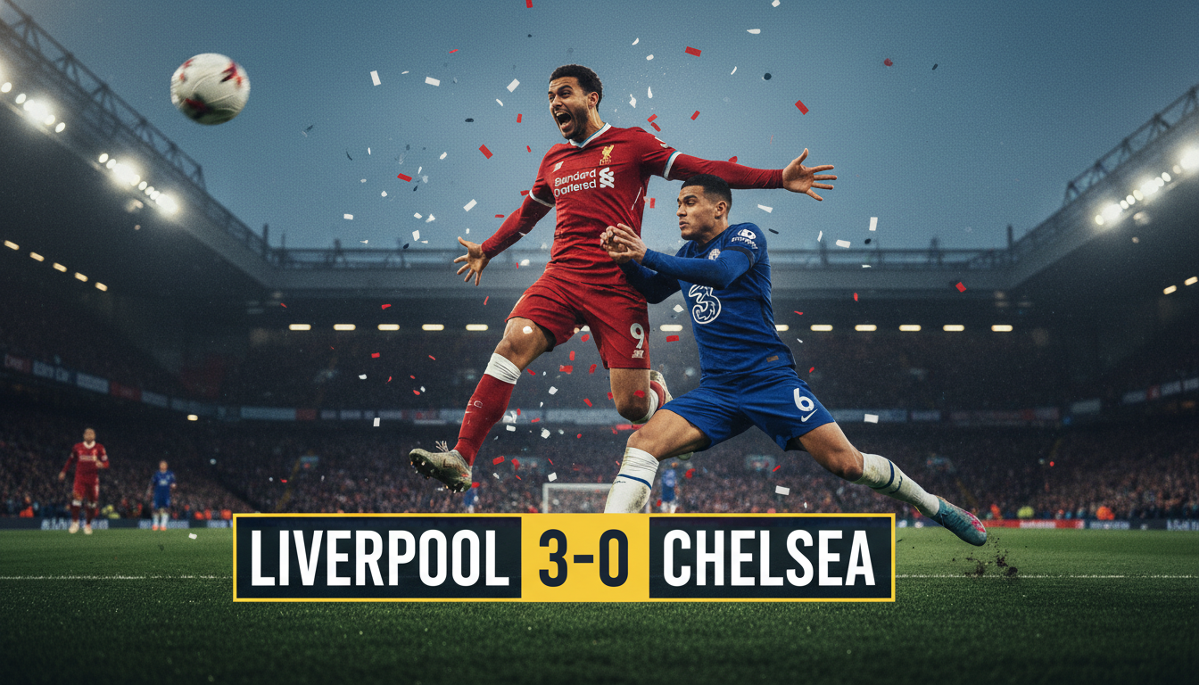 Kết quả Liverpool vs Chelsea
